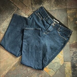Lands' End Dark Wash Jeans